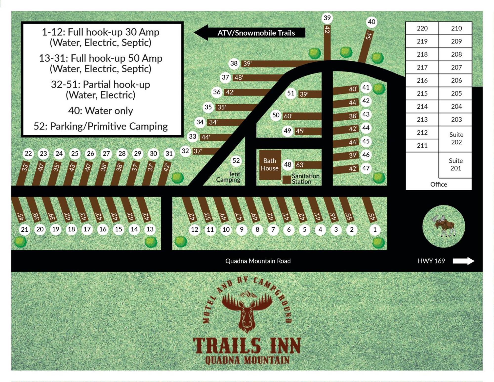 Trails Inn Quadna Mountain Motel & Rv Park Hill City Exterior photo